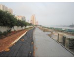 江滨路景观带回填工程